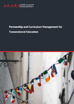 Partnerships and Curriculum Management for Transnational Education Whitepaper Cover